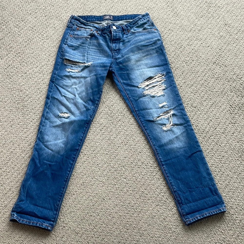 Abercrombie and Fitch Ames slim boyfriend jeans